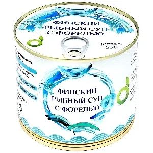 Суп ECOFOOD Финский с форелью /жесть/ 530г*4