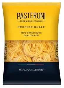 Макаронные изделия PASTERONI Fettuccine Феттуччине грезда /пакет/ 350г*12