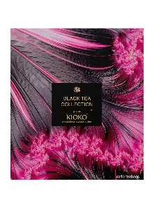 Набор KIOKO BLACK TEA collection Коллекция чёрного чая в пакетиках (4 вида по 10 пакет.) 84г*4