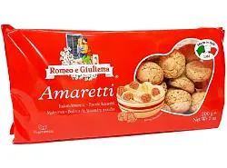 Печенье Romeo e Giulietta "Amaretti Saronno" 200г*15