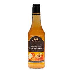 Уксус CHATEL яблочный 5% /стекло/ 500мл*6