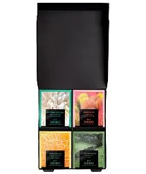 Набор KIOKO HARMONY TEA collection Коллекция ассорти чая в пакетиках (4 вида по 10 пакет.) 70г*4