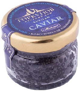 Икра ГОРКУНОВ черная Осетровая забойная зерн. /стекло/ 20г*1 Икра ГОРКУНОВ черная Осетровая забойная зерн. /стекло/ 20г*1