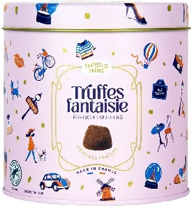 Трюфели CHOCMOD 3TRTF0153 Truffes Original metal box, розовая /жесть/ 250г*18