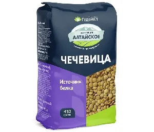 Чечевица АЛТАЙСКОЕ /пакет/ 450г*6