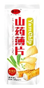 Чипсы YamChip из батата со вкусом зеленого лука /пакет/ 90г*20