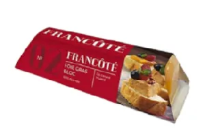 Фуа-гра FRANCOTE утиная Блок №2 /пластик/ 85г*50