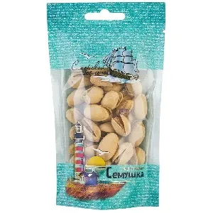 Фисташки СЕМУШКА жареные соленые 50г*12