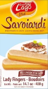 Печенье LAGO Gastone Савоярди Elledi 400г*10 Печенье LAGO Gastone Савоярди Elledi 400г*10