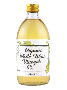 Уксус ECOCE белый винный ORGANIC натуральный /стекло/ 500мл*6