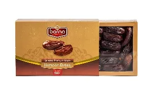 Финики BORNA Hamoon сушеные с косточкой /картон/ 500г*24