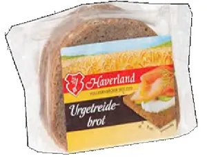 Хлеб HAVERLAND цельнозерновой хлеб со спельтой и полбой 350г*6 