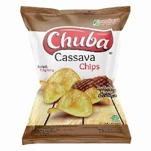 Чипсы Chuba из кассавы со вкусом Барбекю 60г*30 Чипсы Chuba из кассавы со вкусом Барбекю 60г*30