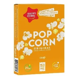 Попкорн HAPPY CORN для СВЧ Сырный 100г*20