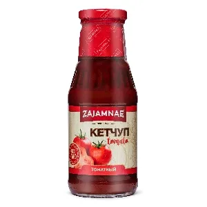 Кетчуп ZAJAMNAE "Томатный" /стекло/ 310мл*6