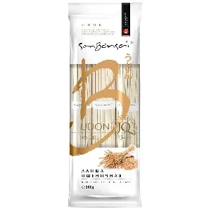 Лапша SANBONSAI пшеничная UDON /пакет/ 300г*20