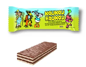 Вафли Tottis KOUKOU ROUKOU RETRO в мол.шок. с какао-кремовой нач. 25г*20 (20*20блоч.) Вафли Tottis KOUKOU ROUKOU RETRO в мол.шок. с какао-кремовой нач. 25г*20 (20*20блоч.)