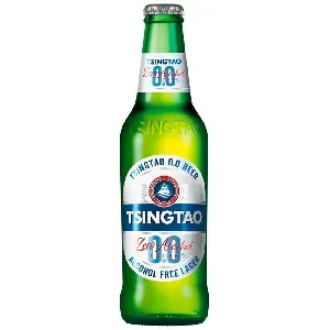 Пиво TSINGTAO ZERO светлое безалкогольное 0,49% /стекло/ 0,33л*24