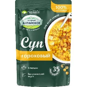 Суп АЛТАЙСКОЕ Гороховый /пакет/ 150г*10