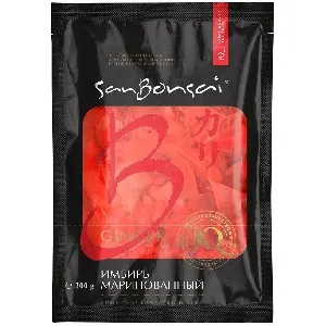Имбирь SANBONSAI маринованный /пакет/ 300г*50