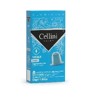Кофе CELLINI Vivace в капсулах 100% Arabica (10 шт) /картон/ 55г*10
