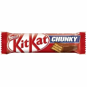 Батончик KITKAT Chunky молочный шоколад с хрустящей вафлей 38г*20