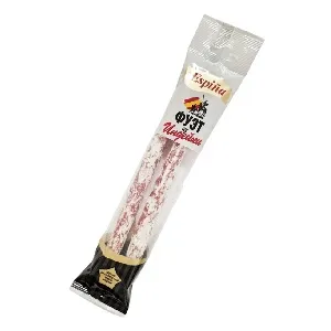 Колбаса ESPINA Fuet DUO "Фуэт дуэт" из мяса индейки сыровяленая охлажденная (45г+45г) 90г*12 Колбаса ESPINA Fuet DUO "Фуэт дуэт" из мяса индейки сыровяленая охлажденная (45г+45г) 90г*12