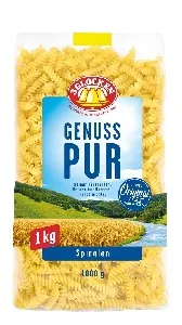 Макароны 3 GLOCKEN Genuss Pur Спирали Spiralen 1000г*8