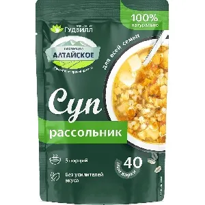 Суп АЛТАЙСКОЕ Рассольник классический /пакет/ 150г*10