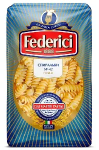 Макаронные изделия FEDERICI №042 Fusilli / Спиральки 500г*30