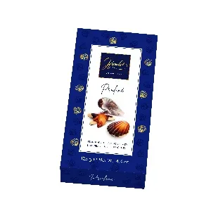 Конфеты HAMLET шоколадные ракушки с пралине начинкой из фундука /картон/ 125г*12