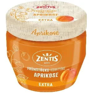 Конфитюр ZENTIS экстра из абрикосов /стекло/ 230г*10