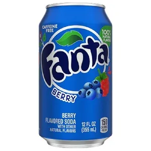 Напиток FANTA BERRY (США) Лесные ягоды сильногазированный /жесть/ 0,355*12