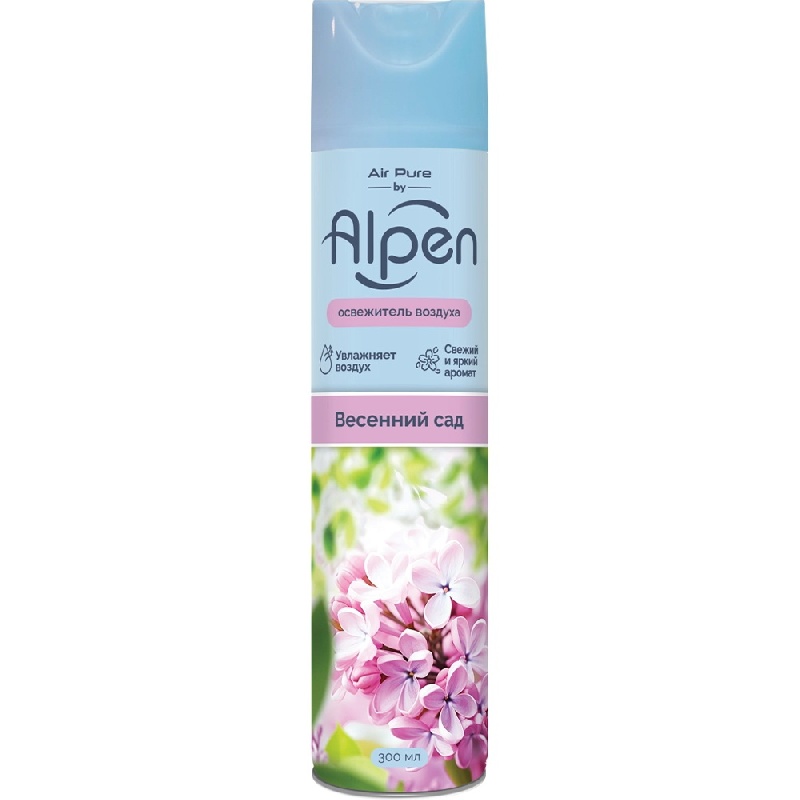 ALPEN Освежитель воздуха «Весенний сад» 300мл ALPEN Освежитель воздуха «Весенний сад» 300мл