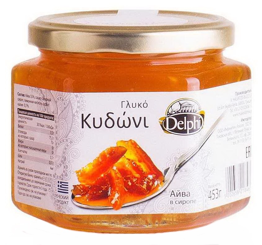 Айва DELPHI в сиропе /стекло/ 453г*6 Айва DELPHI в сиропе /стекло/ 453г*6