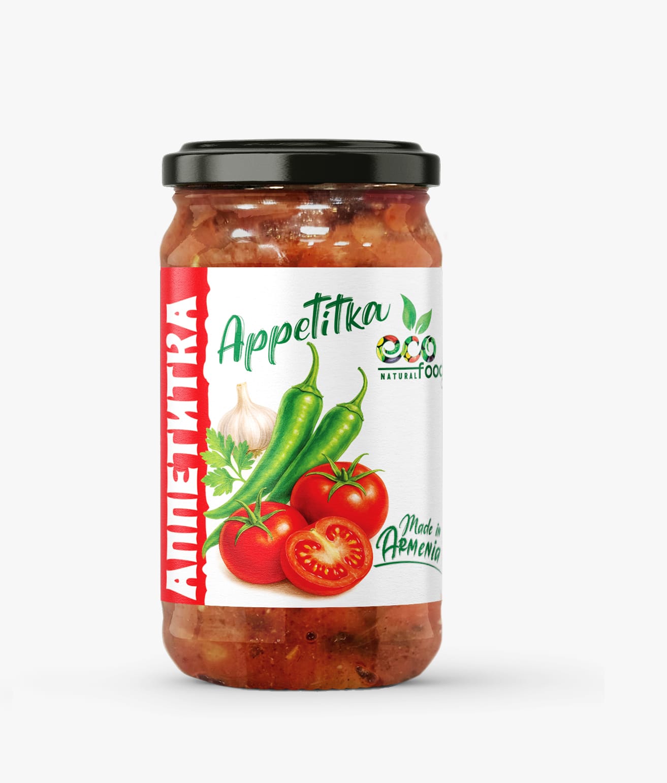 Аппетитка ECOFOOD /стекло/ 350г*6