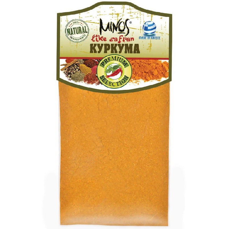 Специя MINOS Куркума /пакет/ 70г*10 Специя MINOS Куркума /пакет/ 70г*10
