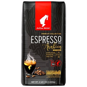 Кофе JULIUS MEINL зерно PREMIUM Collection ESPRESSO Arabica /вакуум/ 1кг*6