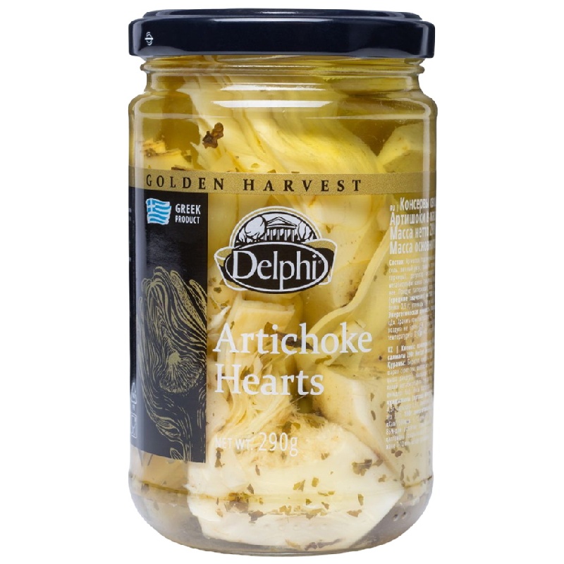 Артишоки DELPHI в масле /стекло/ 290г*6