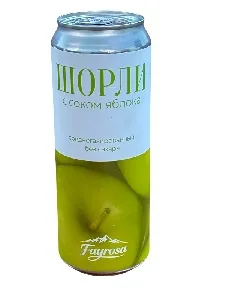 Напиток FAYROSA ШОРЛИ с соком яблока, без сахара /жесть/ 450мл*12