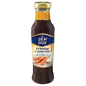 Соус SENSOY Терияки с кунжутом для приготовления /стекло/ 320г*6 Соус SENSOY Терияки с кунжутом для приготовления /стекло/ 320г*6