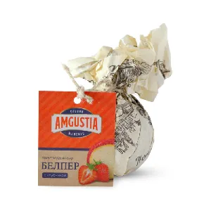 Сыр AMGUSTIA Белпер КЛУБНИКА п/твердый, 45% жирности 100г*1