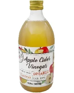 Уксус ECOCE яблочный ORGANIC нефильтрованный /стекло/ 500мл*6