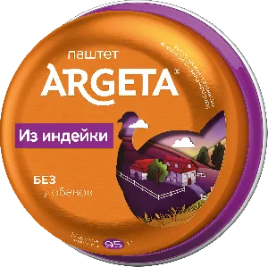 Паштет ARGETA из индейки /жесть/ 95г*14 Паштет ARGETA из индейки /жесть/ 95г*14