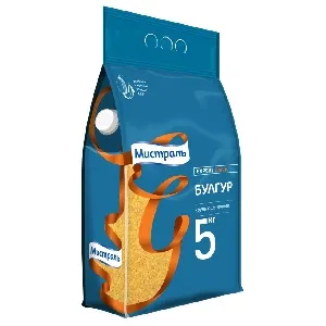 Крупа МИСТРАЛЬ EXPERT Булгур /пакет-smart cap/ 5кг*1