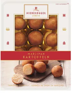 Картошка NIEDEREGGER марципановая /картон/ 100г*12