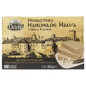 Халва DELPHI с ванилью "Монастырская" /коробка/ 200г*9