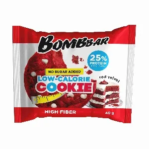Печенье BOMBBAR со вкусом Красный бархат /флоу-пак/ 40г*12