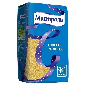 Пшено МИСТРАЛЬ Золотое /пакет/ 900г*12 Пшено МИСТРАЛЬ Золотое /пакет/ 900г*12