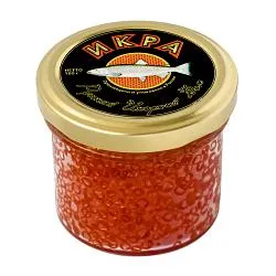 Икра РУССКИЙ ИКОРНЫЙ ДОМ Кета /стекло крышка "twist-off"/ 100г*1 Икра РУССКИЙ ИКОРНЫЙ ДОМ Кета /стекло крышка "twist-off"/ 100г*1